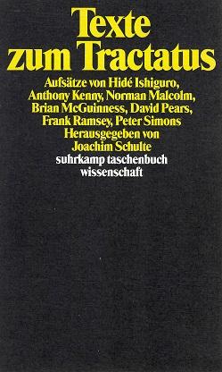 Schulte, Texte zum Tractatus.