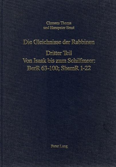 Thoma/Ernst, Die Gleichnisse der Rabbinen.