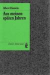 Einstein, Aus meinen späten Jahren.