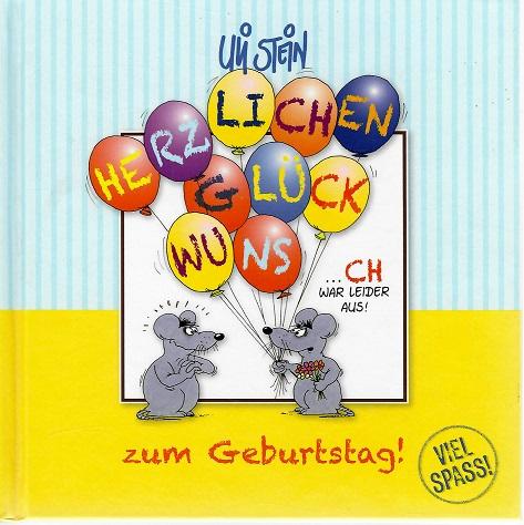 Stein, Herzlichen Glückwunsch zum Geburtstag.