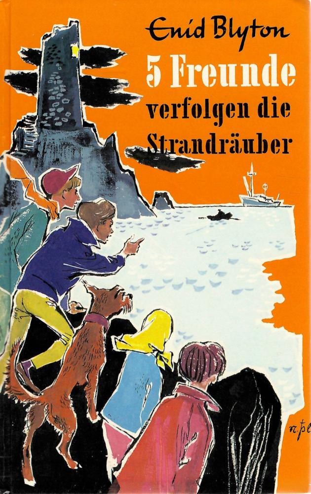 Blyton, 5 Freunde verfolgen die Strandräuber.