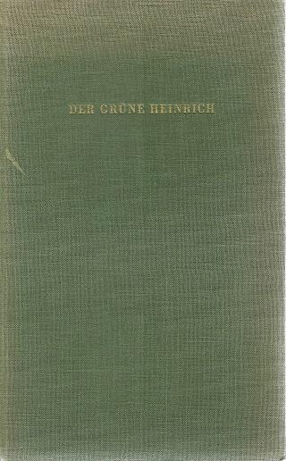 Keller, Der Grüne Heinrich.
