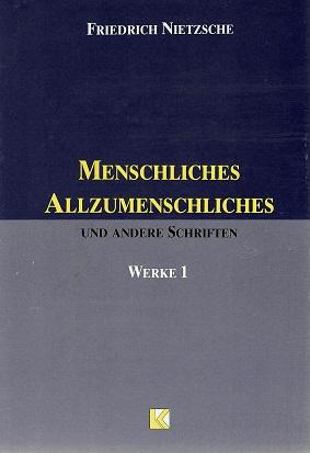 Nietzsche, Werke.