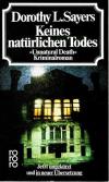 Sayers, Keines natürlichen Todes.