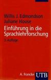 EdmondsonHouse, Einführung in die Sprachlehrforschung